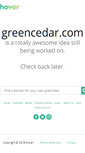 Mobile Screenshot of greencedar.com